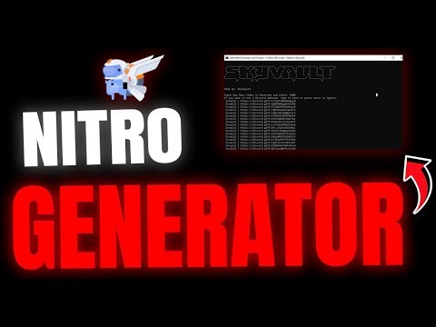 Nitro Generator !!! Fast & 99.99% Found Nitro