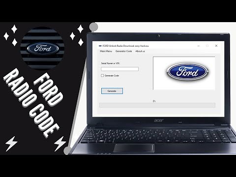 Free Ford Radio Code Generator - Unlock your code now
