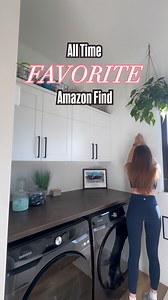 This retractable clothesline from @gorillaline is hands down one of my all-time favorite Amazon finds! It’s perfect for small spaces, holds a surprising amount of clothes, and disappears when I’m done — no bulky drying rack cluttering up the room. 🧺 Its super affordable and so easy to install! Honestly, I wish I’d gotten it sooner. If you’ve been looking for a laundry room upgrade, this is it! ✨Comment for the link! ❤️Follow for more home finds! #AmazonFinds #home #homeinspo #homehacks #homedec