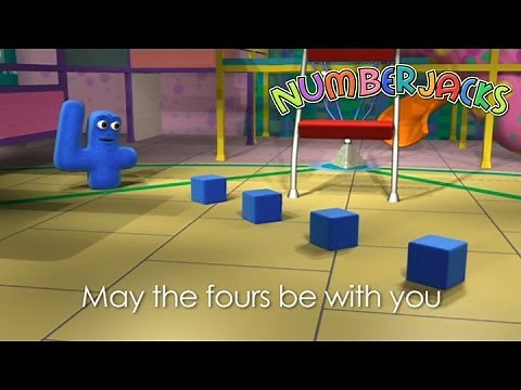 NUMBERJACKS | May The Fours Be With You | S1E26 | Full Episode