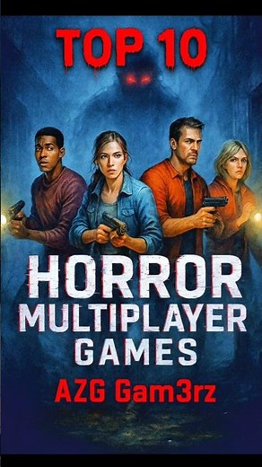 10 Scary Multiplayer Horror Games You MUST Play! 😱🔥"