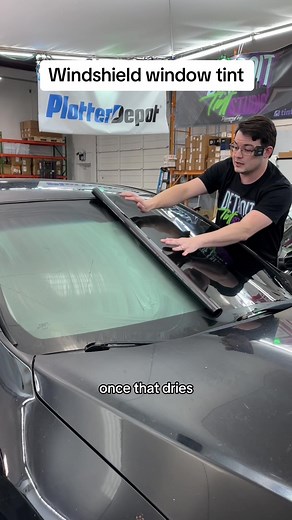 How to tint a windshield #windshieldtint #windowtint #tint #diy