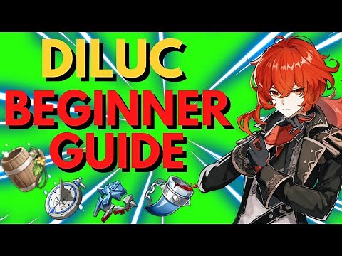 How to BUILD DILUC FOR BEGINNER (Beginner Guide) | Genshin Impact