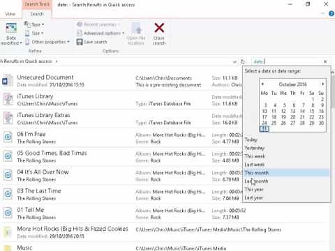 How to Find Files in Windows 10