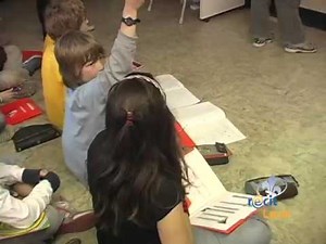 Utilisation du tableau blanc interactif en classe