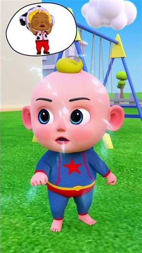 Baby Super Hero Song | Best Funny Nursery Rhymes For Kids #Shorts