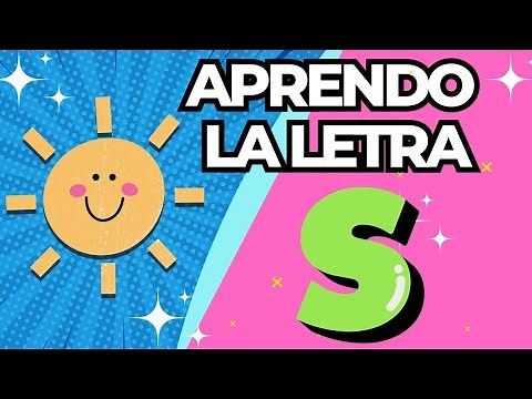 Letra S [Aprendo su sonido, escritura y sílabas]