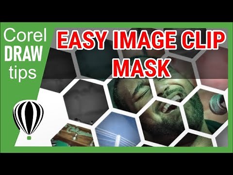 Creating image clip mask in CorelDraw