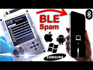 HackRF One Portapack H2 BLEspam (iOS, Android, Windows, Samsung)