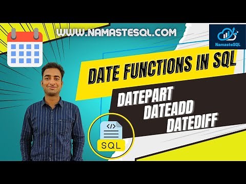 Date Functions in SQL | Interview Questions on DATE Functions | DATEPART, DATEADD,DATEDIFF Functions