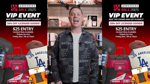 30K views · 62 reactions | VIP Ticket Sales Are LIVE! Don’t miss your chance to shop the Warehouse Sale early, score the best deals, and beat the crowds. Limited spots available — grab yours with the link in our bio before they’re gone! | Logo Brands | Facebook