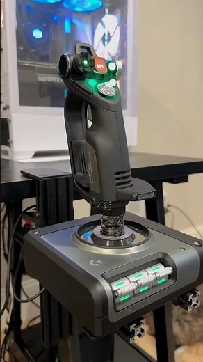 Logitech Pro Flight Control System 🕹️ Linked in bio