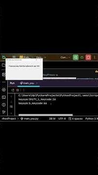 Tkinter Key Events 🔥 |Press Any Key in Python #coding #pythonminiprojecs #tkinter #pythonprogramming