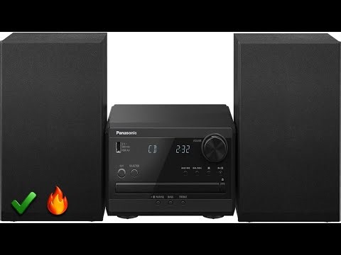 Panasonic Compact Stereo System with CD Player Bluetooth FM Radio and USB - B0CZ9Q8332