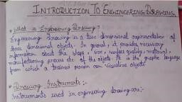 engineering drawing notes.pdf - Engineering Drawing - Notes - Teachmint