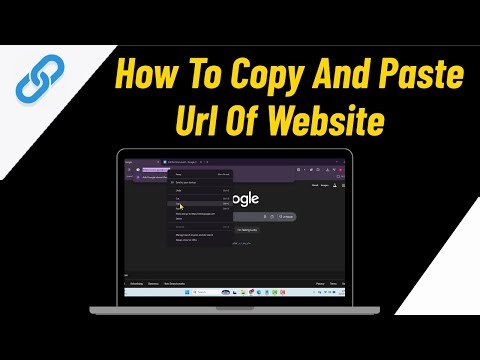 How To Copy And Paste Url Of Website