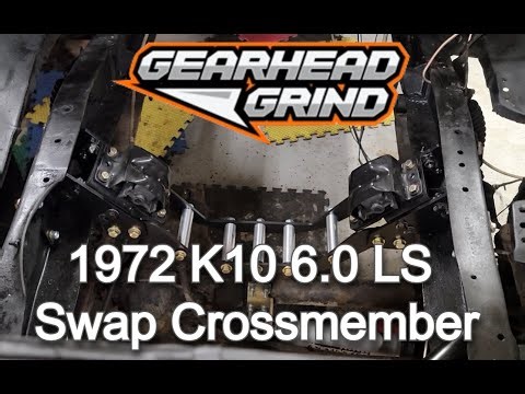1972 Chevy K10 LS Swap Crossmember Overview