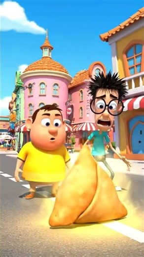 Goluu & Chintu vs The Magic Samosa 😂✨ | Funniest Cartoon Short Story