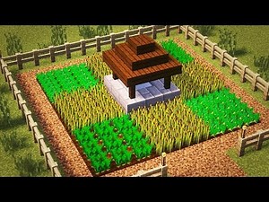 How To Make A Beautiful Garden In Minecraft