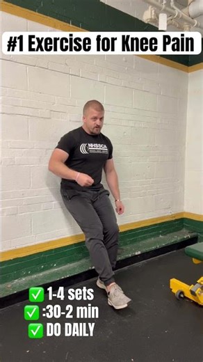 Single Leg Wall Sit