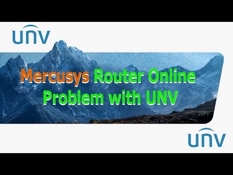 Mercusys Router Online Problem with UNV