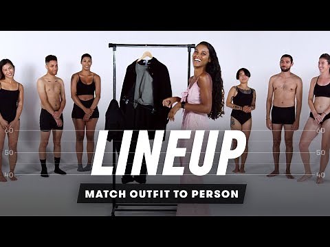 Match Outfit to Person | Lineup | Cut