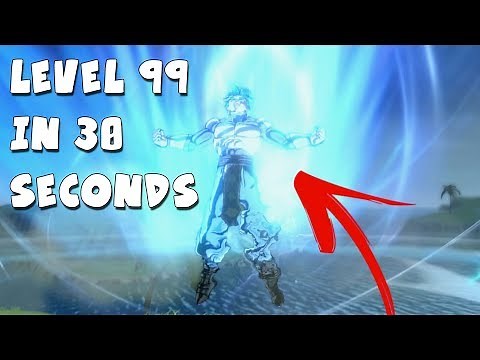 EASIEST EXP! How To Max Out to Level 99 (From 1 to 99) in 30 SECONDS! | Dragon Ball Xenoverse 2