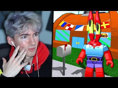 I made BLOXBURG Krusty Krab... and made it really creepy