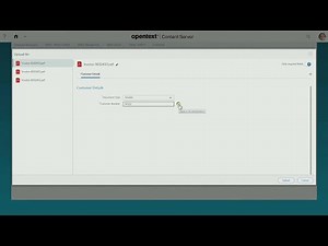 Adding Content | OpenText Content Suite Quick Demo