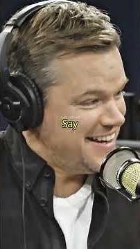 Matt Damon on Jack Nicholson’s Wild Improvised Scene in The Departed #movie