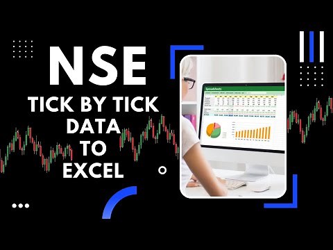 How to Get NSE Tick By Tick Data To Excel :- Best Tick By Tick Data Scanner For Intraday Trading