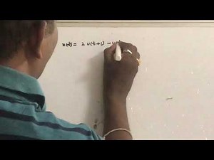 Signals & Systems - Unit step signal - working examples