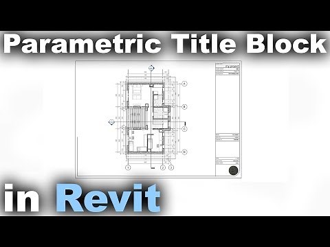 Parametric Title Block in Revit Tutorial