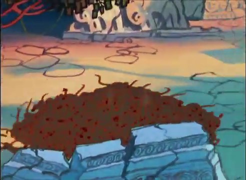 Kaa, Bagheera and Baloo vs Monkeys ( Mowgli 1973 )