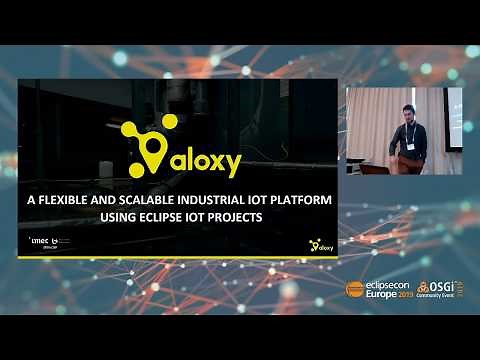 A flexible and scalable industrial IoT platform using Eclipse IoT projects