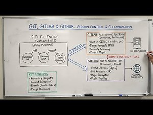 Git vs GitHub vs GitLab Explained | Complete Guide for Developers & DevOps