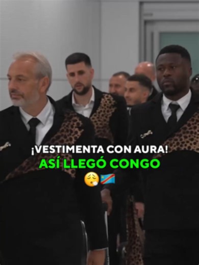 RD Congo: vestimenta de gala antes del debut vs Portugal