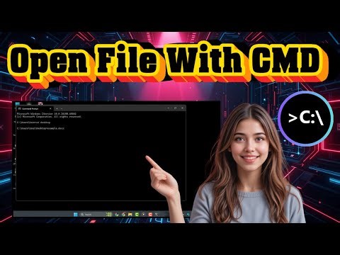 How To Open File With CMD | Quick Access Tutorial (2025)