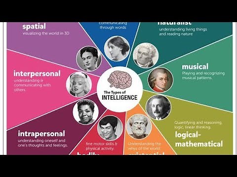 9 Types Of Intelligence.