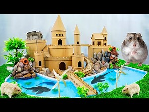 Build Hamster House Maze By Cardboard Craft - Hamster House