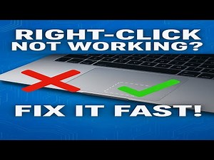 How to Right-Click on ANY Laptop! Fix Your Touchpad in Seconds 🔥