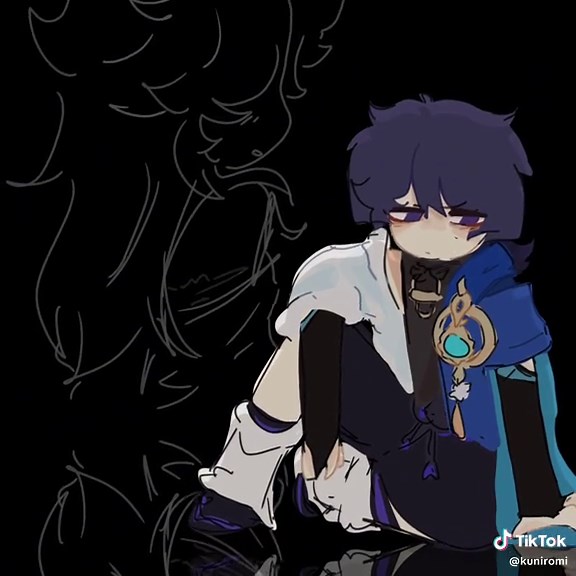 Celebrating with Scara and Kazuha in Genshin Impact