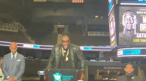 14K views · 108 reactions | WBC Heavyweight Champion Deontay Wilder announces his fight against mandatory Challenger Dominic Breazeale | BoxingInsider.com | Facebook