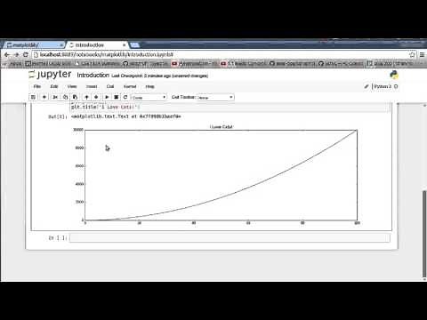Matplotlib (Python Plotting) 1: Introduction