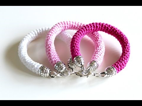 HOW TO CROCHET A BRACELET - FREE CROCHET PATTERN