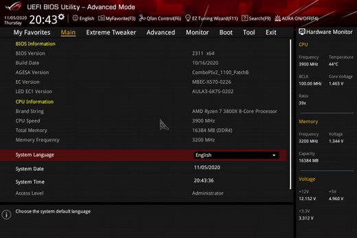 Guide: Update your ASUS motherboard's BIOS for AMD Ryzen 5000-series processors - Edge Up