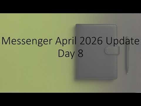 Messenger April2026 App Update - How To Fix Inaccessibility Issues for the Blind - Complete Tutorial