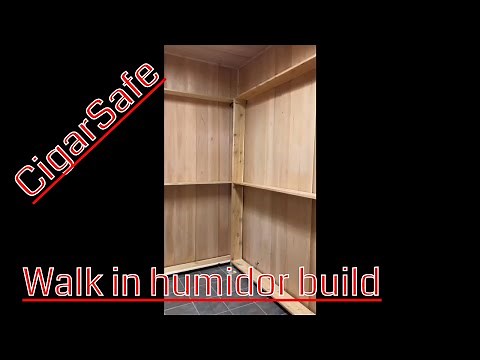 Watch The Walk Through For Our Vegas Humidor Build