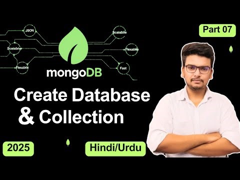 Part 07 : Create Database & Collection in MongoDB Step-by-Step NoSQL Tutorial for Beginners (2025)