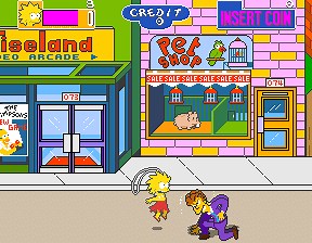 Play Arcade The Simpsons (2 Players World, set 1) Online in your browser - RetroGames.cc